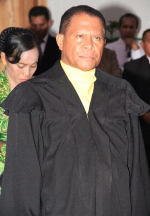 Eis Prezidente Tribunál Rekursu, Dr. Guilhermino da Silva