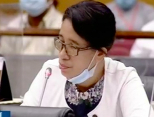 Deputada Bankada Congresso Nacional de Reconstrução de Timor (CNRT), Virgina Ana Belo.