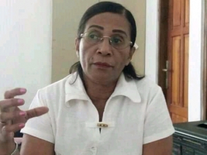 Diretora Servisu Saúde munisípiu Manufahi, Florência Tilman Corte-Real