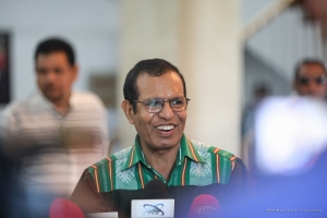 Primeiru Ministru Taur Matan Ruak ko&#039;alia ba Jornalista sira iha Palasiu Prezidensial, Dili
