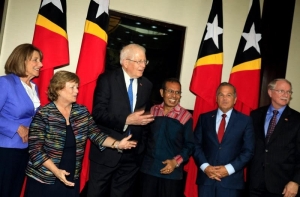 Seven US Congressmen met with East Timor Prime Minister, Taur Matan Ruak in Government building in Dili (29/07)
