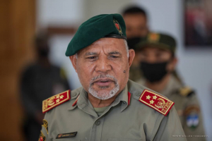Xefe Estadu Maior Falintil-Forsa Defeza Timor-Leste (F-FDTL), Tenente Jenerál Lere Anan Timur.